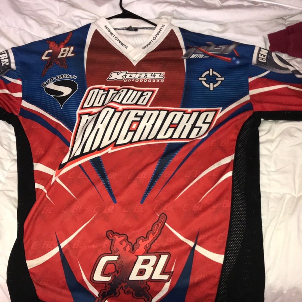 Ottawa paintball jersey- game used